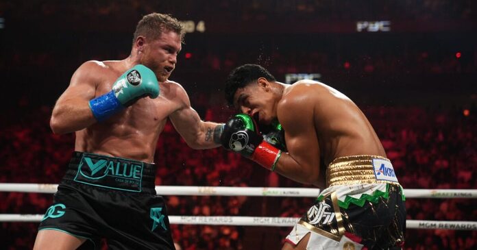 ¡Por decisión unánime! Saúl “Canelo” Álvarez vence a Jaime Munguía en el T-Mobile Arena