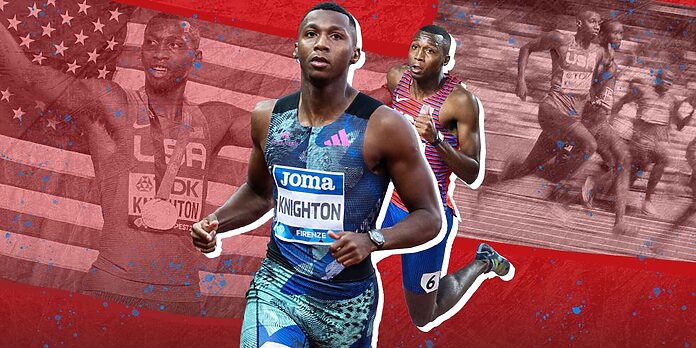 El velocista fenómeno Erriyon Knighton tiene el oro olímpico (y un récord de Usain Bolt) en la mira