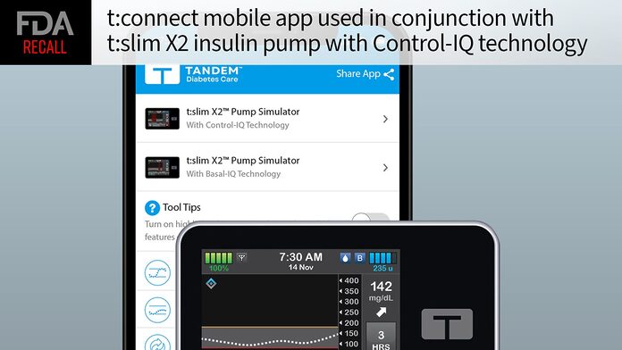 La FDA advierte sobre el problema de la bomba de insulina