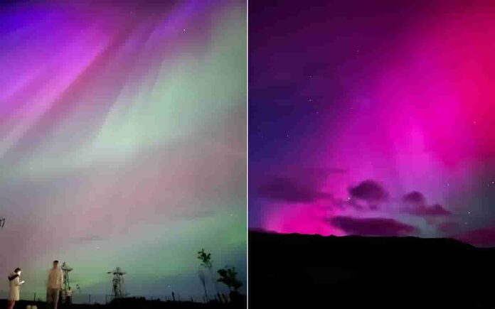 Fotos | ¡Hermosas! Reportan auroras boreales en toda Europa