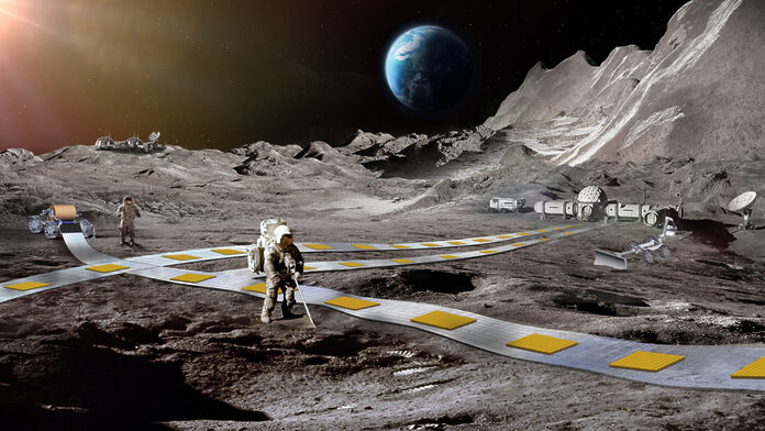 ¿Trenes en la Luna? La NASA planea construir toda una red ferroviaria en nuestro satélite