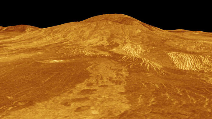 Actividad volcánica en curso en Venus descubierta con datos de Magallanes de la NASA