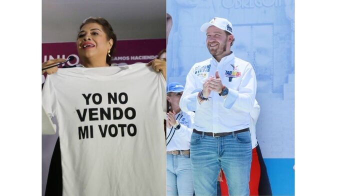 Clara Brugada y Santiago Taboada buscan el mayor número de votos posible