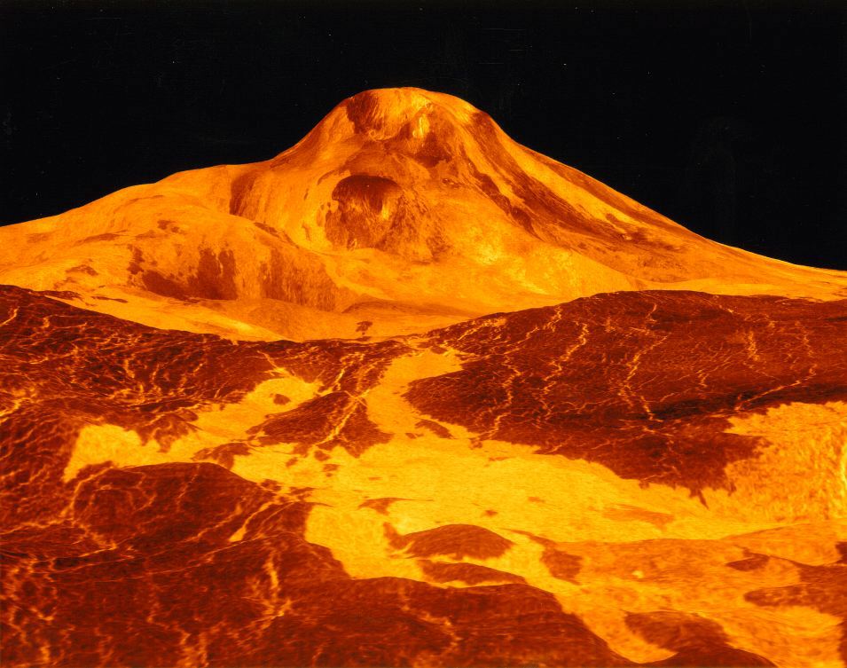 Maat Mons, el segundo pico más alto de Venus