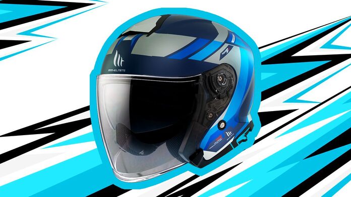 Este casco azul eléctrico revienta su precio y seguro que no te hará pasar desapercibido