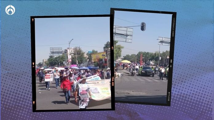 CNTE ‘atora’ a la CDMX: marchan en calzada México-Tacuba; estas son las rutas alternas