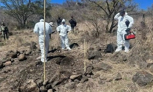 Encuentran restos de al menos 16 personas en fosas clandestinas de Michoacán