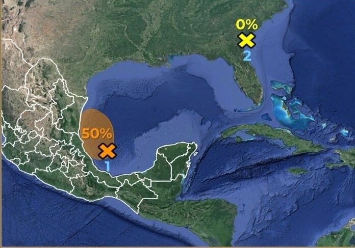 ¿Podrá activarse “Beryl”? Así evolucionan los sistemas con probabilidad de ciclón en el Atlántico