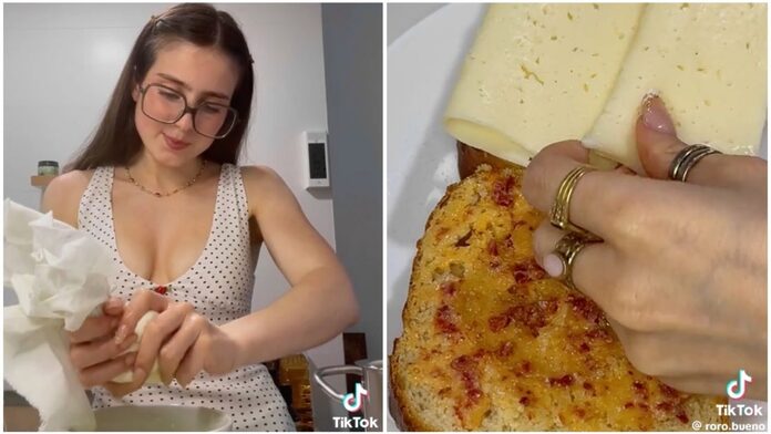 Niña se vuelve viral por preparar un sándwich, tardó 4 horas y así lo hizo: VIDEO