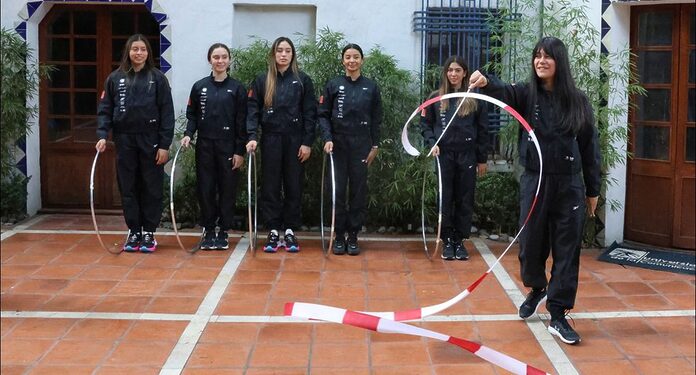 Equipo de gimnasia rítmica le dedica la clasificación a París 2024 a su familia | El Universal