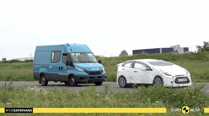 VÍDEO: La Iveco Daily ha pasado los test de choque EuroNCAP y estos son sus resultados