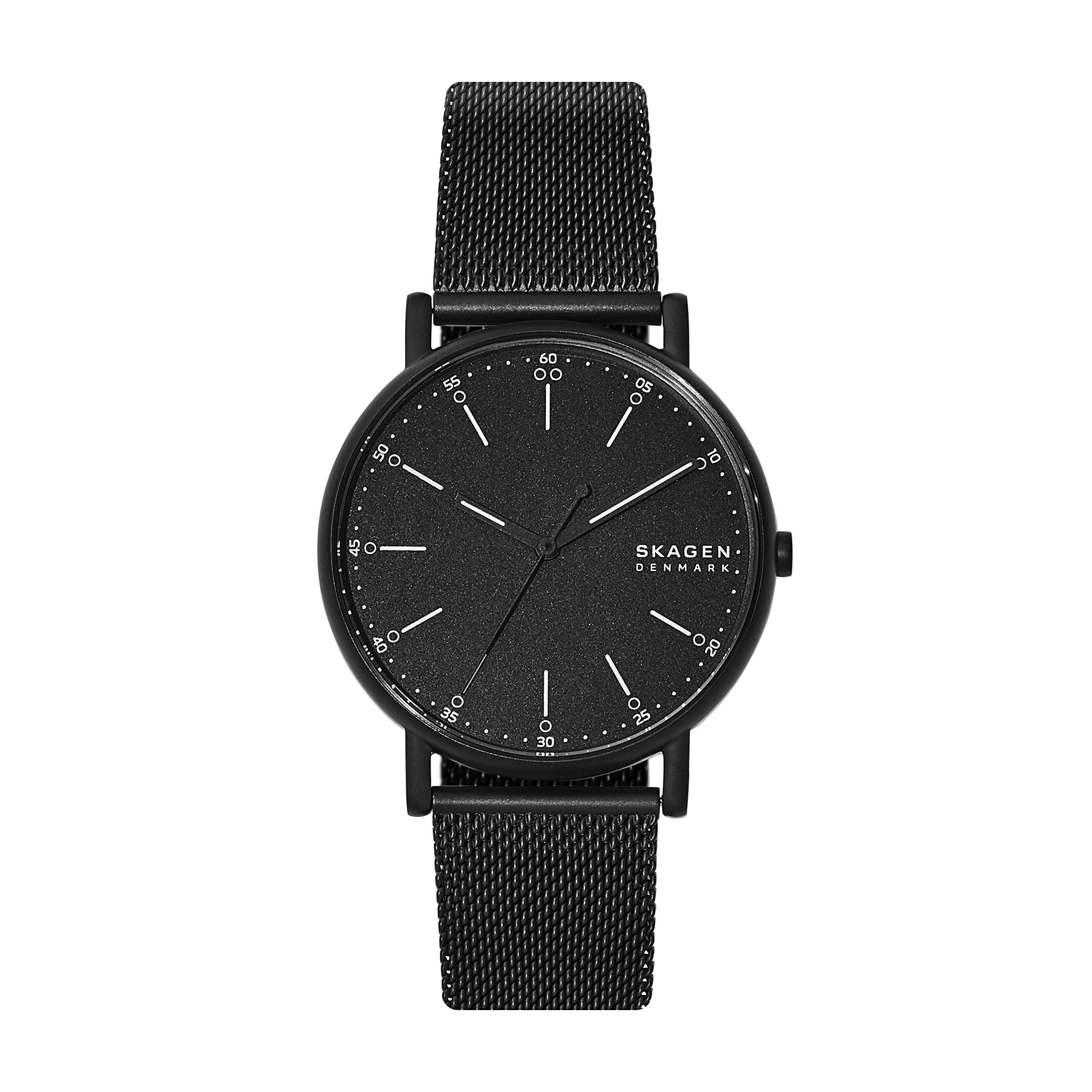 Reloj minimalista de 40 mm con tres manecillas Signatur