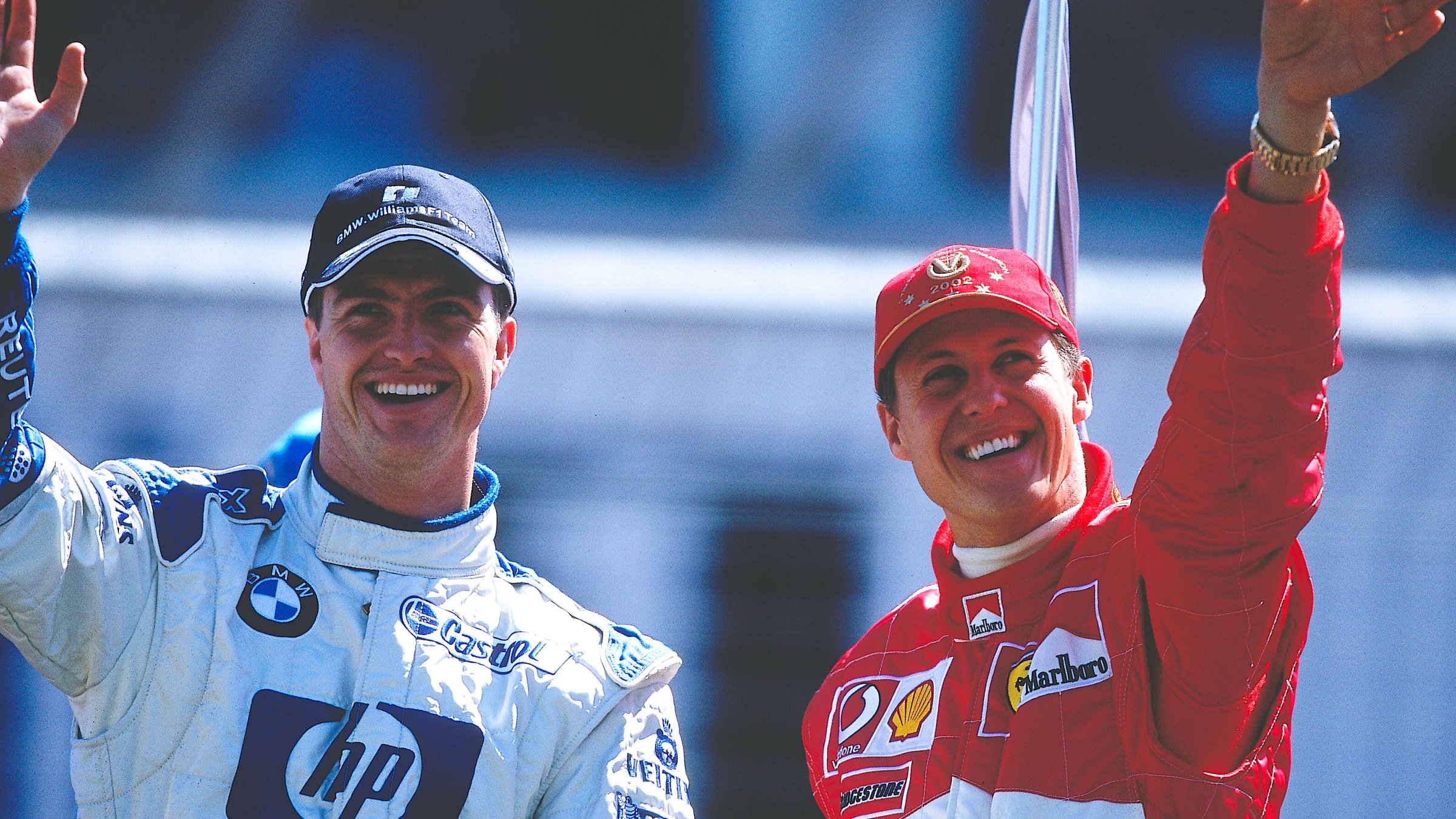 Ralf Schumacher y Michael Schumacher