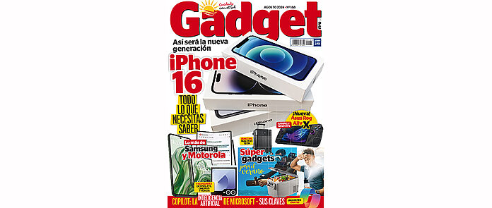 Revista Gadget nº 188 (agosto 2024), ¡ya en tu kiosco!