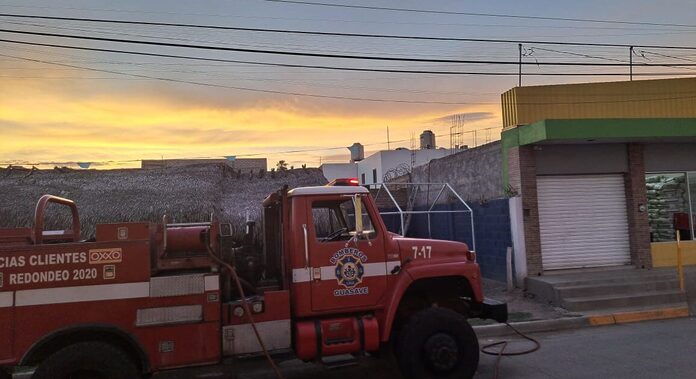 Conato de incendio en tortillería moviliza a los cuerpos de rescate y auxilio en Guasave