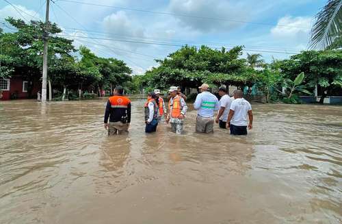 Lluvias afectan más de 300 casas en Tierra Blanca, Veracruz