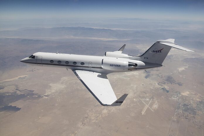 El avión G-IV de la NASA transportará un instrumento científico de última generación