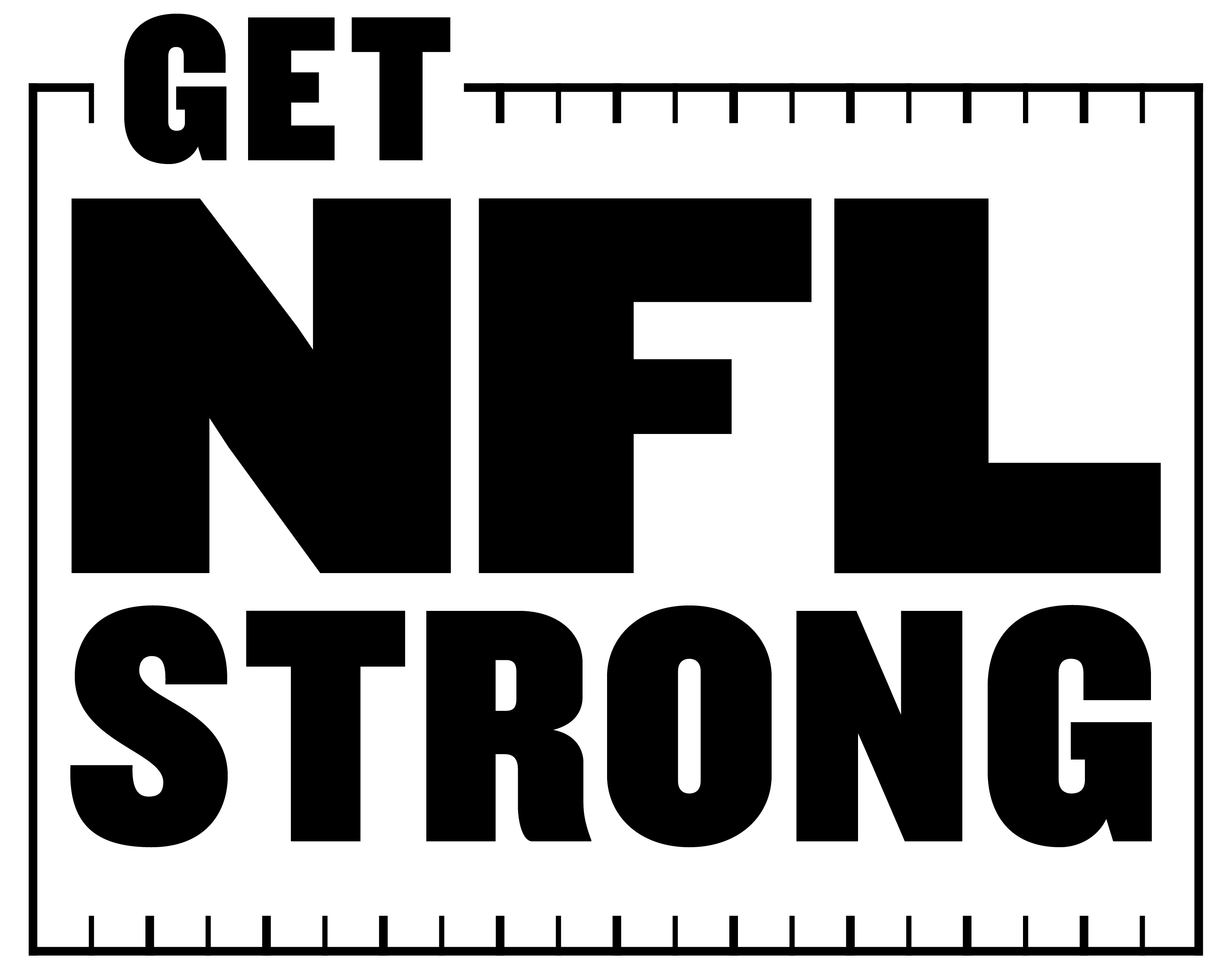 Consigue un logotipo fuerte de la NFL