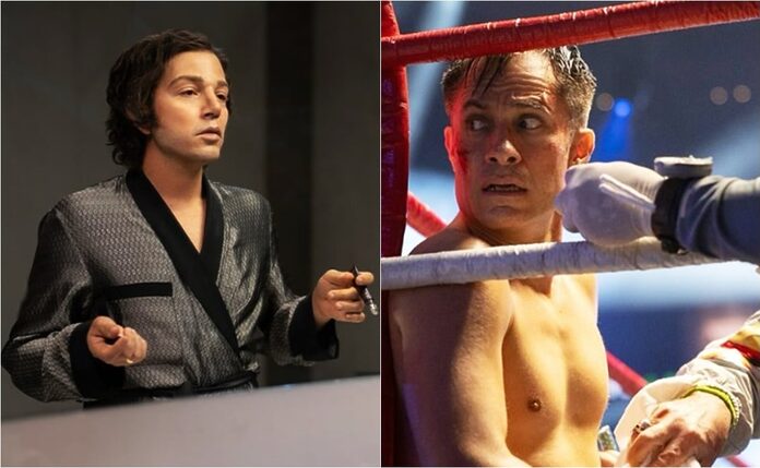 Primeras imágenes de «La máquina», la nueva serie de Gael García y Diego Luna