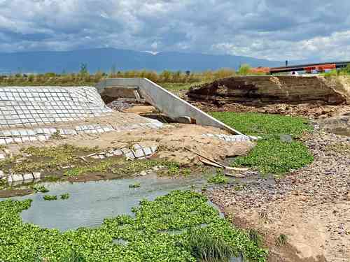 “Megaderrame” de agua en parque de Texcoco, reporta frente de Atenco