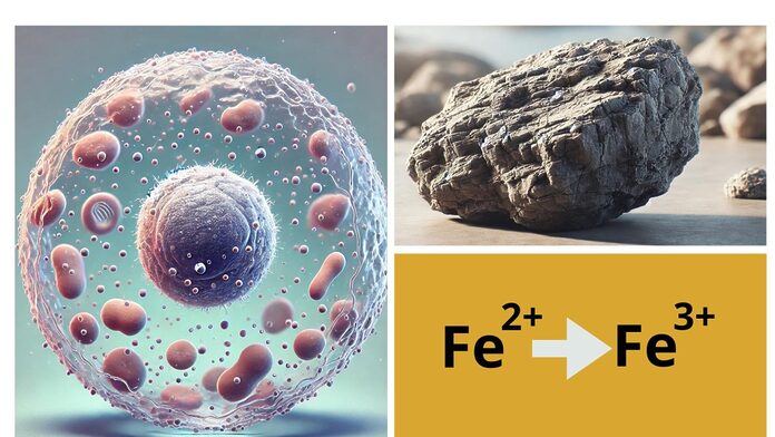 Le debes tu vida al hierro oxidado, según un estudio