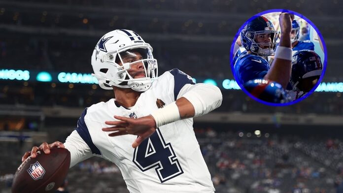 Dallas Cowboys vs New York Giants, sigue EN VIVO el clásico divisional de la NFL minuto a minuto