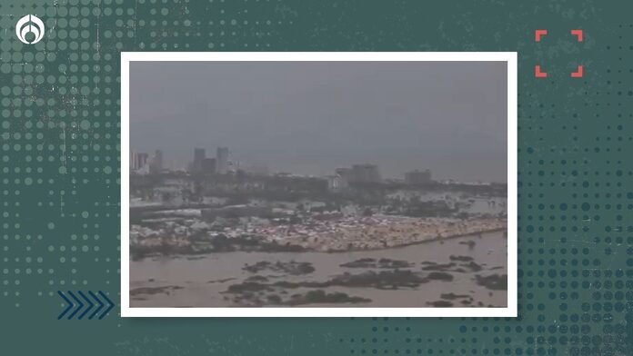 El duro y crudo video que muestra la tragedia del Acapulco inundado