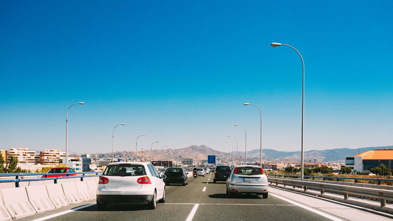 Tráfico carreteras de España Puente del Pilar