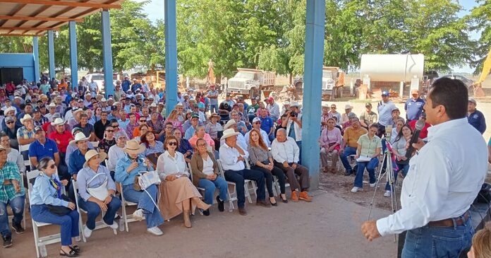 Productores del módulo Guasave se preparan para aprovechar el agua del río y pozos para sembrar