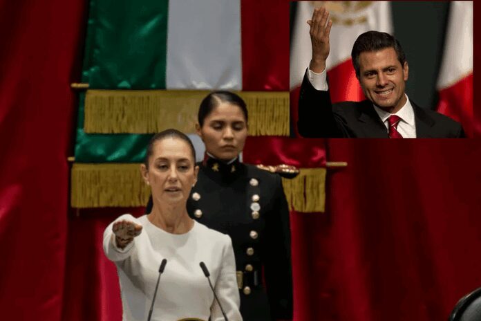 Hasta Peña le mandó mensaje: Así la reacciones a toma de protesta de Claudia Sheinbaum