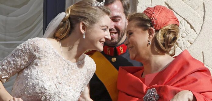 Cómo se llevan la polémica María Teresa de Luxemburgo y la futura Gran Duquesa, Stéphanie de Lannoy