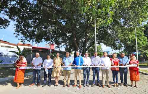 Rutilio Escandón inaugura parque temático