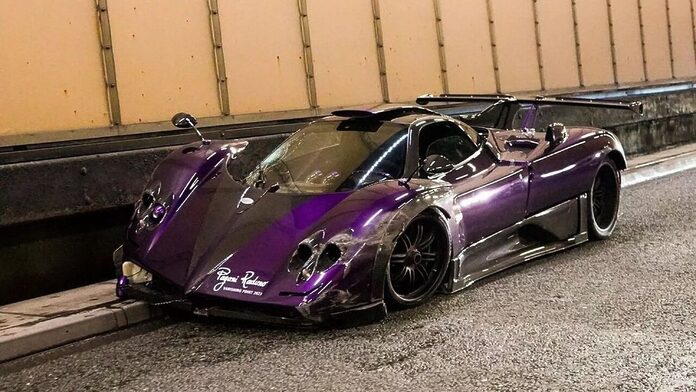 El Pagani Zonda de Lewis Hamilton, que sufrió un grave accidente, se ha reconstruido