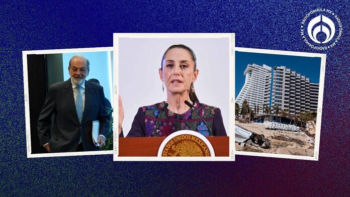 Sheinbaum y Slim se reúnen: abordan la reconstrucción de Acapulco tras huracanes