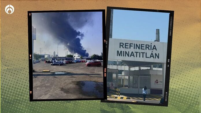 Y ahora en Minatitlán: se incendia refinería de Pemex en Veracruz (FOTOS)