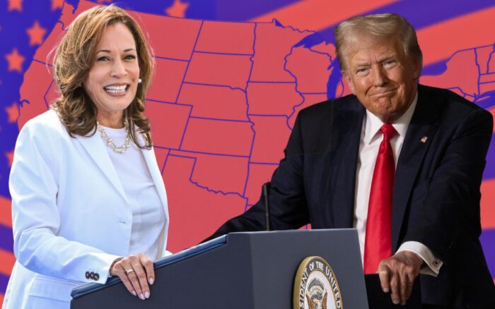 kamala harris trump elecciones encuestas