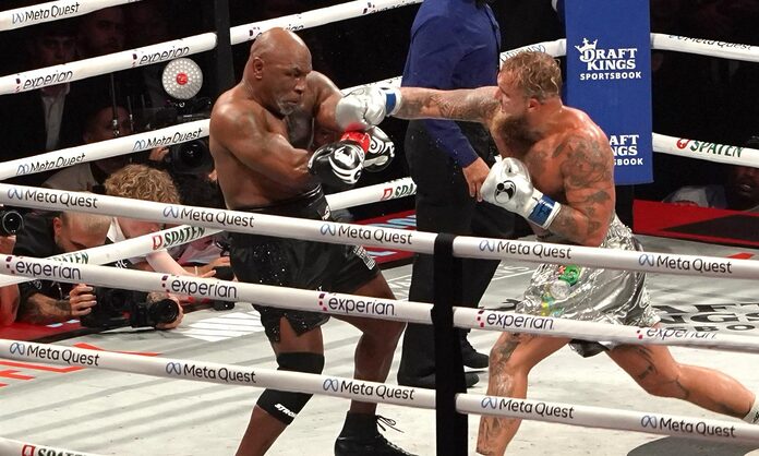 Jake Paul vence a Mike Tyson por decisión unánime en Texas