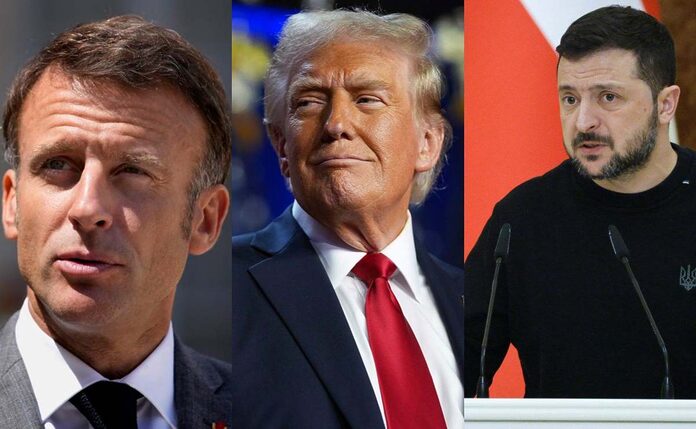 Macron se reunirá con Trump y con Zelensky antes de la reapertura de Notre Dame; prevén un posible diálogo sobre la invasión rusa   | El Universal