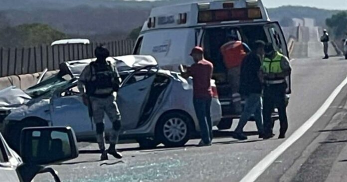 Muere un guardia nacional y otro resulta herido en accidente en la maxipista Culiacán-Mazatlán